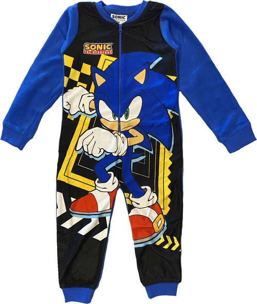 Pigiama Intero Sonic da 3 a 8 anni Moda/Bambini e ragazzi/Abbigliamento/Pigiami e vestaglie/Pigiami due pezzi Store Kitty Fashion - Roma, Commerciovirtuoso.it