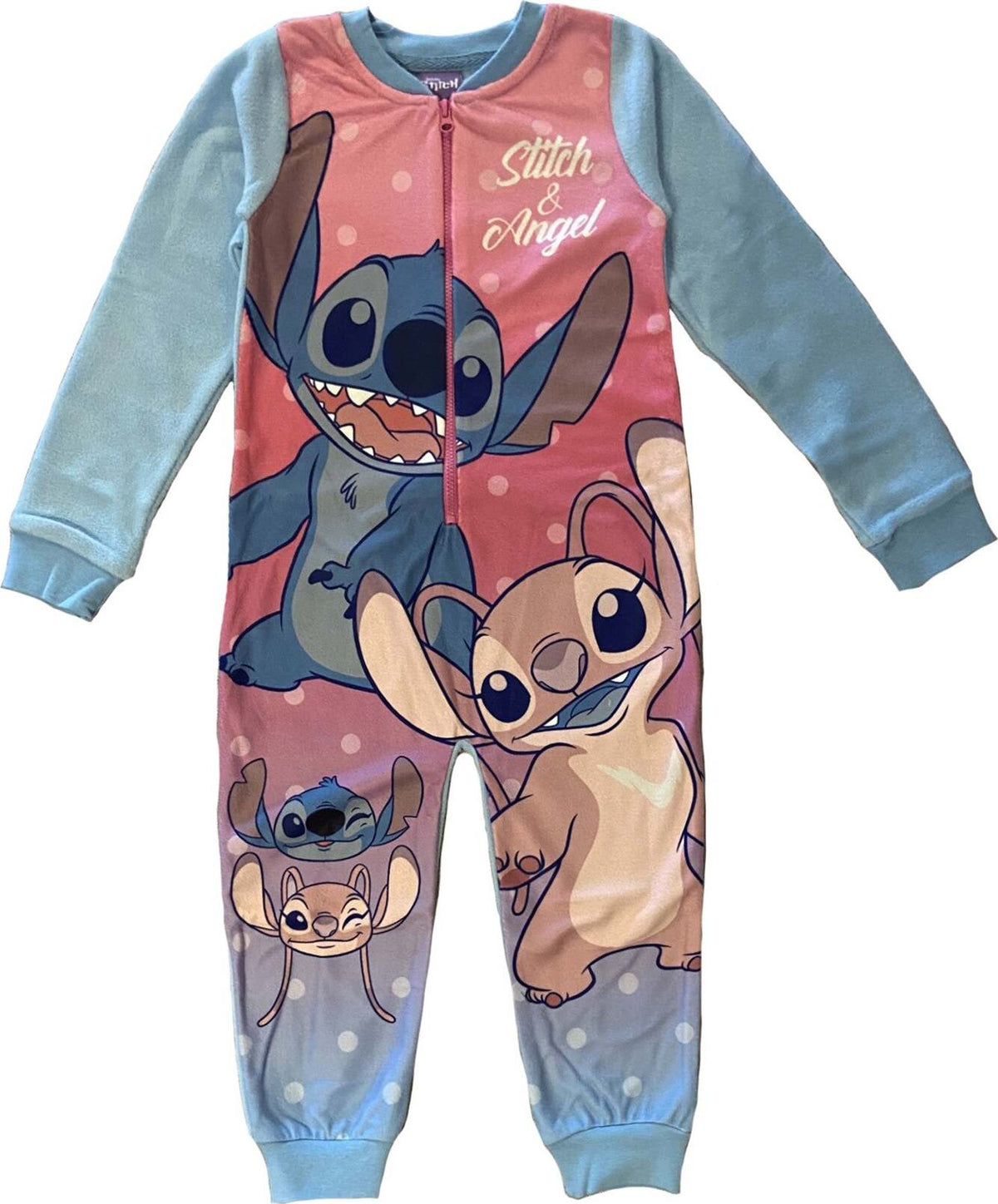 Stitch Pigiama Bambine Disney Lilo E Stitch Pigiama Invernale In