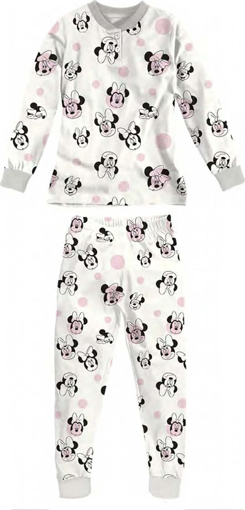 Pigiama Minnie da 3 a 10 Anni Caldo Cotone Inverno Moda/Bambine e ragazze/Abbigliamento/Pigiami e vestaglie/Pigiami due pezzi Store Kitty Fashion - Roma, Commerciovirtuoso.it