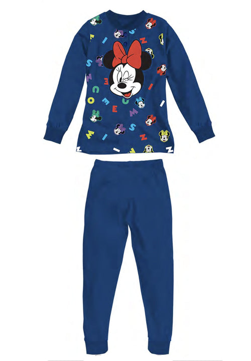 Pigiama-Minnie-in-felpa-da-3-a-7-Anni-Inverno