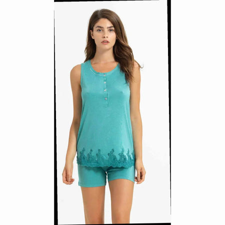 Pigiama Primavera/Estate Donna Bisbigli Bellini Serie 8 48 100% Cotone