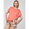Pigiama Primavera/Estate Donna Gisela Estampado
