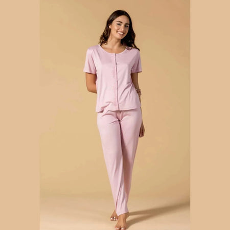 Pigiama Primavera/Estate Donna Milk And Honey Viscosa S Cotone