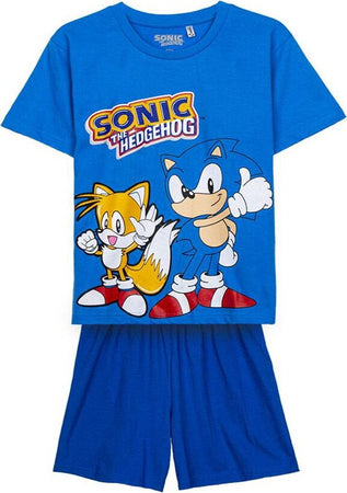 Pigiama Sonic da 6 a 12 anni Moda/Bambini e ragazzi/Abbigliamento/Pigiami e vestaglie/Pigiami due pezzi Store Kitty Fashion - Roma, Commerciovirtuoso.it