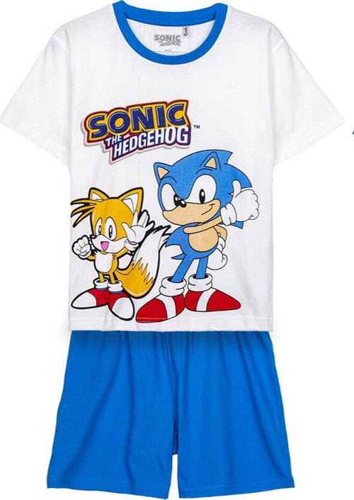 Pigiama Sonic da 6 a 12 anni Moda/Bambini e ragazzi/Abbigliamento/Pigiami e vestaglie/Pigiami due pezzi Store Kitty Fashion - Roma, Commerciovirtuoso.it