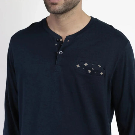 Pigiama Uomo Admas 63771 – Autunno/Inverno – Caldo Cotone e Stile Elegante