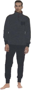 Pigiama Uomo In Pile You&me Art. 260 In Pile Due Pezzi Invernale Traspirante E Confortevole