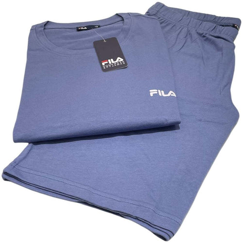 Pigiama uomo mezza manica e pantalone corto 100% cotone – Fila 1190