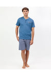 Pigiama Uomo Admas 64757 Classic Sterling Primavera/Estate in Cotone