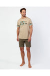 Pigiama Uomo Admas 64791 New Plan Evergreen Primavera/Estate in Cotone