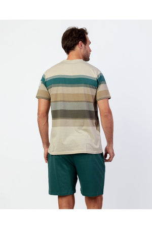Pigiama Uomo Admas 64793 New Plan Impact Primavera/Estate in Cotone