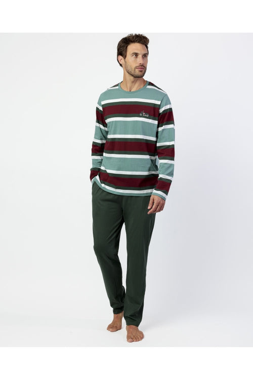 Pigiama Uomo Admas 64797 Kings Of The Road Primavera/Estate in Cotone