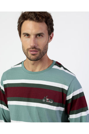 Pigiama Uomo Admas 64797 Kings Of The Road Primavera/Estate in Cotone