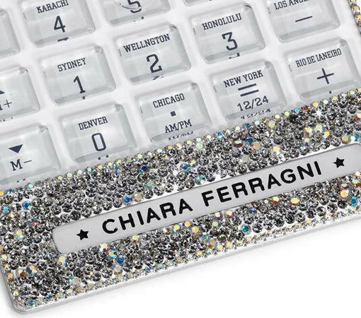 Pigna Calcolatrice Chiara Ferragni Con Strass Cancelleria e prodotti per ufficio/Elettronica per ufficio/Calcolatrici/Semplici Cartoleria Deja Vu - Crotone, Commerciovirtuoso.it