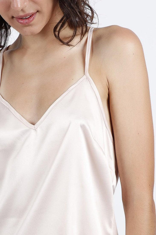 Admas Pigiama da Donna in Raso Modello Corto con Bretelline 50924 S27 - Passarelli Biancheria