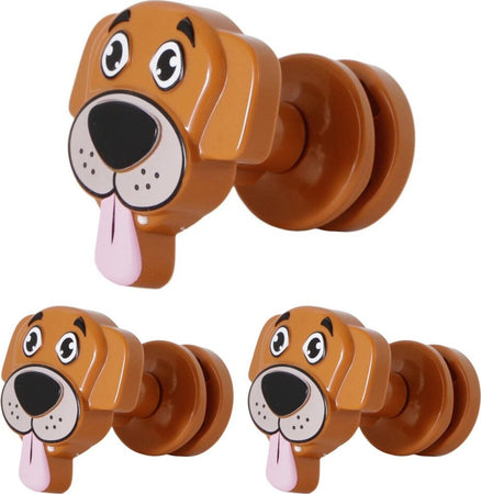 Pika Shop 3 PZ Appendino per Termoarredo Attacco Universale Modello Fantasy Doggy Casa e cucina/Bagno/Mobili da bagno/Portasciugamani/Ganci portasciugamani Ogomondo - Martina Franca, Commerciovirtuoso.it