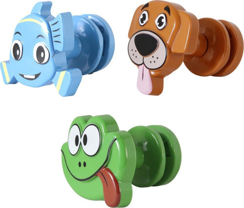 Pika Shop 3 PZ Appendino per Termoarredo Modello Fantasy Tiddy Doggy Froggy Casa e cucina/Bagno/Mobili da bagno/Portasciugamani/Ganci portasciugamani Ogomondo - Martina Franca, Commerciovirtuoso.it