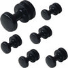 Pika Shop Appendini per Termoarredo Modello Liu' Nero 6 Pezzi Casa e cucina/Bagno/Mobili da bagno/Portasciugamani/Ganci portasciugamani Ogomondo - Martina Franca, Commerciovirtuoso.it
