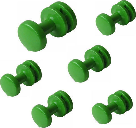 Pika Shop Appendini per Termoarredo Modello Liu' Verde 6 Pezzi Casa e cucina/Bagno/Mobili da bagno/Portasciugamani/Ganci portasciugamani Ogomondo - Martina Franca, Commerciovirtuoso.it