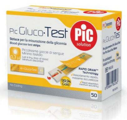 Pikdare pic strisce glucotest 50 strisce