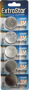 Pila Batteria A Bottone Extrastar CR2450 3V Confezione Da 5 Pile Elettronica/Pile e caricabatterie/Pile monouso Scontolo.net - Potenza, Commerciovirtuoso.it