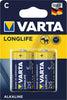 PILA-MEZZA-TORCIA-LONGLIFE-'LR14'-Pz-2---1,5-V---C-Varta