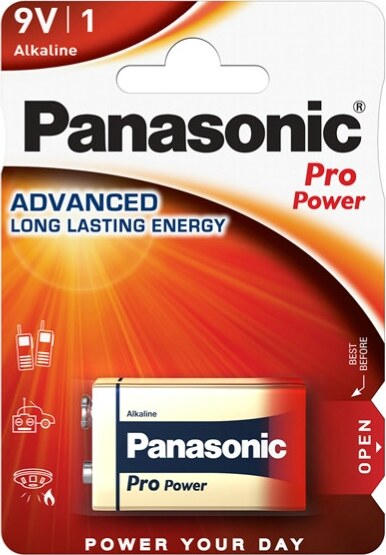Pila Transistor ProPower 6R61 - 9V - Panasonic - blister 1 pila Elettronica/Pile e caricabatterie/Pile monouso Eurocartuccia - Pavullo, Commerciovirtuoso.it