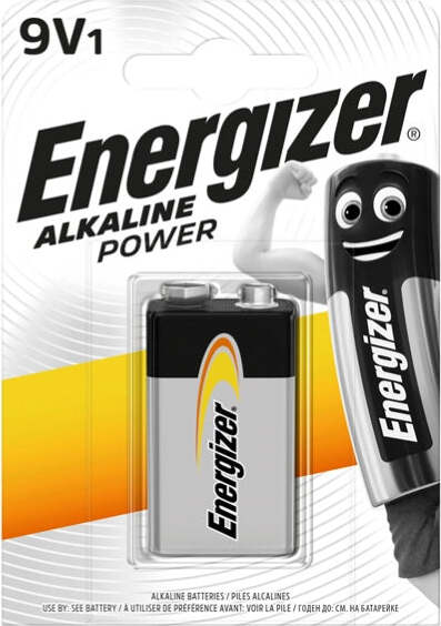 Pila Transitor - 9V - Energizer Alkaline Power - conf. 1 pezzo Elettronica/Pile e caricabatterie/Pile monouso Eurocartuccia - Pavullo, Commerciovirtuoso.it