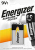 Pila Transitor - 9V - Energizer Alkaline Power - conf. 1 pezzo Elettronica/Pile e caricabatterie/Pile monouso Eurocartuccia - Pavullo, Commerciovirtuoso.it