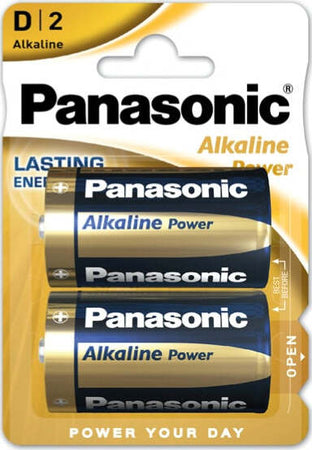 Pile Torcia D - 1 5V - alcalina - Panasonic - blister 2 pezzi Elettronica/Pile e caricabatterie/Pile monouso Eurocartuccia - Pavullo, Commerciovirtuoso.it