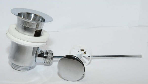 Piletta Di Scarico Con Saltello Completa Di Tappo Per Lavabo Bidet Automatico Fai da te/Attrezzature per cucine e bagni/Attrezzature per bagni/Rubinetti per docce e vasche da bagno e parti/Parti per rubinetti/Troppopieno Trade Shop italia - Napoli, Commerciovirtuoso.it