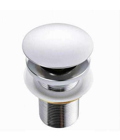 Piletta Di Scarico Universale 1/4" Lavandino Pop Up Tappo A Pressione 9,8cm 59602