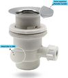 Piletta-Pezzi-24-in-ABS-1-1/4-Lavabi-Interni-Esterni-Predisposta-Salterello