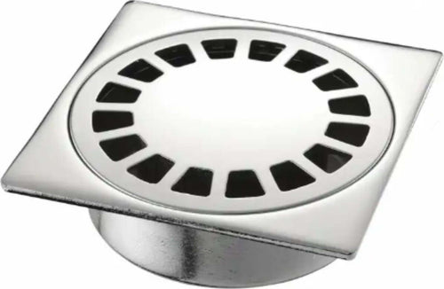 PILETTA-PIANA-A-PAVIMENTO-QUADRATA---IN-OTTONE-CROMATO---PER-PIATTI-DOCCIA