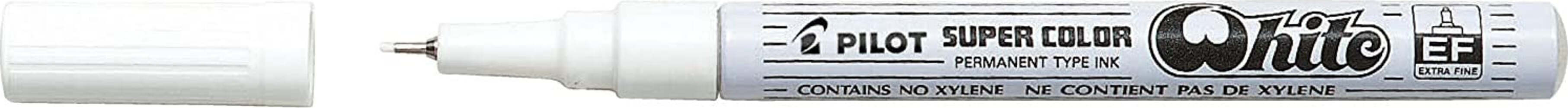 Pilot Pennarello indelebile a punta ultra fine bianco Cancelleria e prodotti per ufficio/Penne matite scrittura e correzione/Marcatori ed evidenziatori/Pennarelli per disegno Scontolo.net - Potenza, Commerciovirtuoso.it