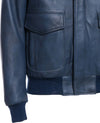Pilota---Bomber-Uomo-Blu-in-vera-pelle