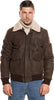 Pilota---Bomber-Uomo-Testa-di-Moro-Nabuk-in-vera-pelle-con-collo-in-vero-Shearling