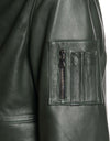 Pilota---Bomber-Uomo-Verde-in-vera-pelle