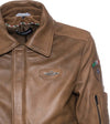 Pilota-Aviatore---Bomber-Uomo-Cuoio-in-vera-pelle-con-Stemmi