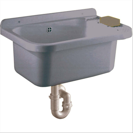 Pilozzo Da Parete 50cm in Resina Grigio Fai da te/Attrezzature per cucine e bagni/Attrezzature per bagni/Vasi WC Decor Space - Altamura, Commerciovirtuoso.it