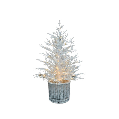 Pino di natale con 200 mini led, rami in PE per decorazioni natalizie da 90 cm