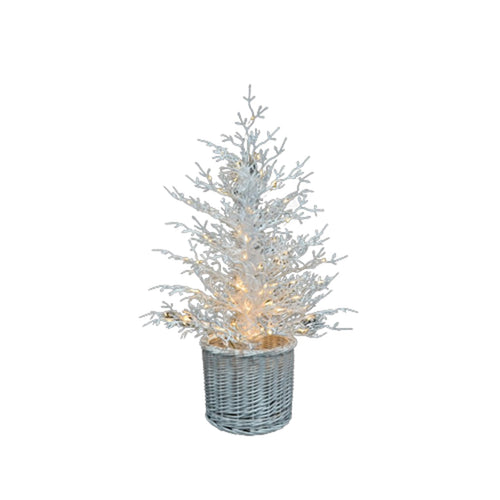 Pino di natale con 200 mini led, rami in PE per decorazioni natalizie da 90 cm