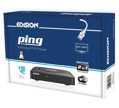 EDISION PING OTT H.265 Media Player Wifi