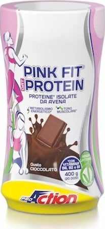PINK-FIT-OAT-PROTEIN-GUSTO-CIOCCOLATO-integratore-alimentare-in-polvere-400-g-Proaction
