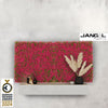 JANGAL Pannelli acustici Modulabili in FLORA sintetica ULTRAREALISTICA 52x52cm mod. PINK