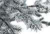 Albero Shirley innevato in Pe Effetto Real Touch e base in muschio h 90 cm