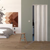 Porta a soffietto Luciana da Interno 88,5 x h 214 cm in PVC Made in Italy