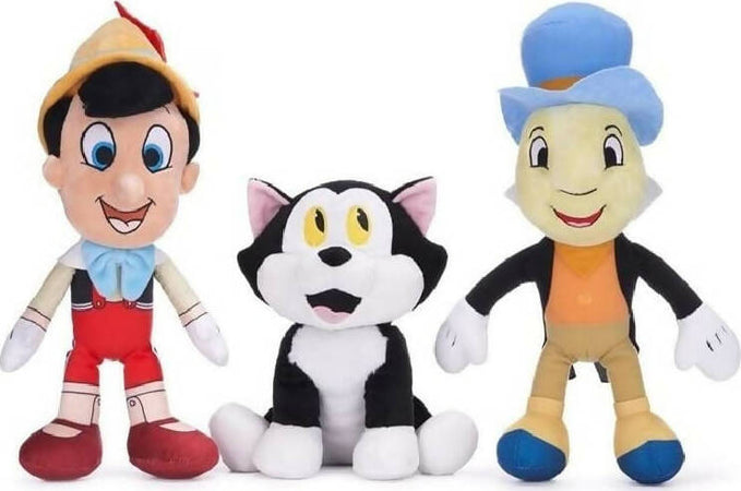 Pinocchio E I Suoi Amici Peluche 30 Cm. Grillo Parlante Gatto E Pinocchio Pupazzo Jiminy Cricket Ro Giochi e giocattoli/Peluche/Bambole di pezza Cartoleria Deja Vu - Crotone, Commerciovirtuoso.it