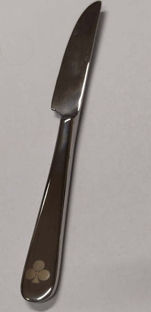 PINTINOX---CONFEZIONE-12-PEZZI---COLTELLO-DA-TAVOLA-CON-TRIFOGLIO-ORO-23,4CM---IN-ACCIAIO-INOSSIDABILE