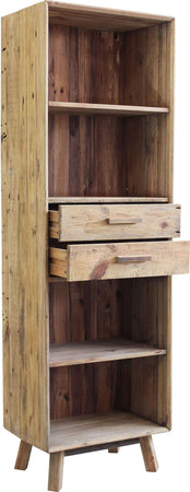 PINUS---libreria-con-2-cassetti-e-4-ripiani-Marrone-Milani-Home